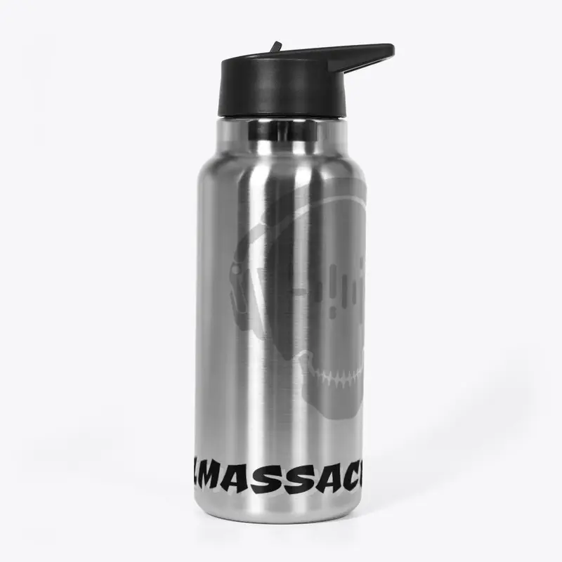 Illmassacre water bottle